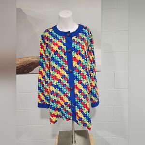 CARON COMPONENTS SZ 14 COLORFUL JACKET